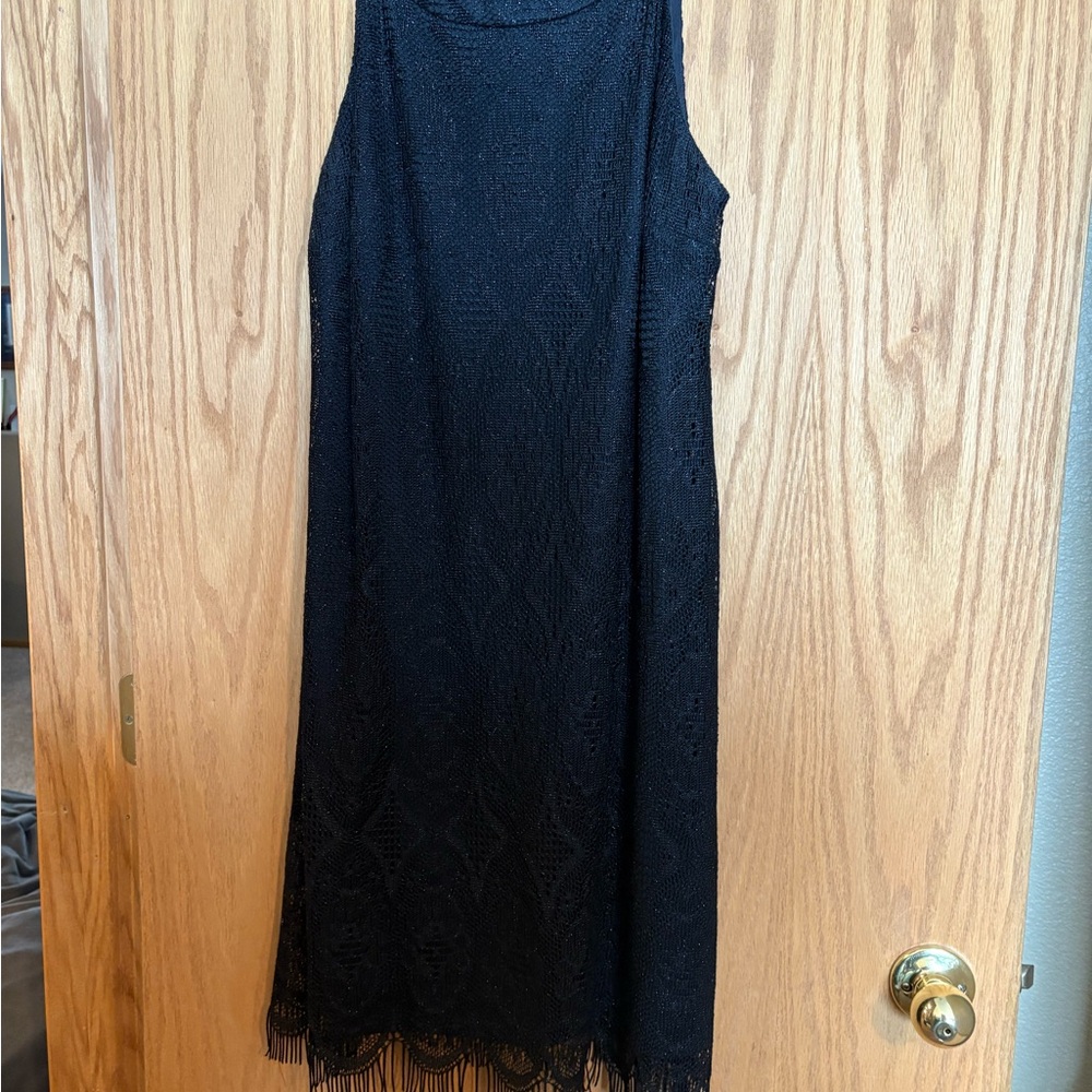 Elegant Black Sleeveless Dress